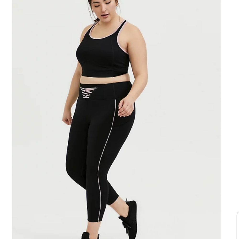 TORRID LACE-UP ACTIVE LEGGINGS